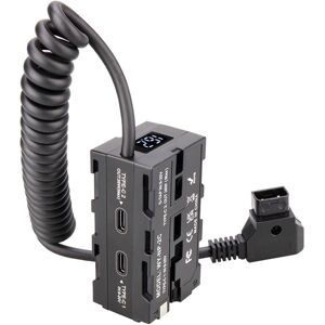 Sodial 4x(D-Tap To Np-F550/970 Dummy Battery Np-F Series -Sided Dummy Battery6771 Sodial 4x(D-Tap To Np-F550/970 Dummy Battery Np-F Series -Sided Dummy Battery6771