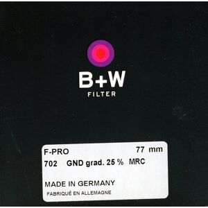 B&W 77mm Mrc 702 Soft-Edge 25% Graduated Neutral Density Filter (1067372) B&W 77mm Mrc 702 Soft-Edge 25% Graduated Neutral Density Filter (1067372)
