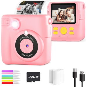 Does Not Apply Kids Camera Girls Boys, Kids Instant Print Camera Toy 3-14 Year Old, 1080p Hd Ki Does Not Apply Kids Camera Girls Boys, Kids Instant Print Camera Toy 3-14 Year Old, 1080p Hd Ki
