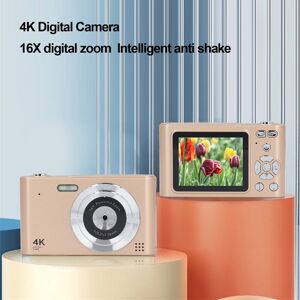 Gold 4k Hd Digital Camera 16x Zoom 48mp Portable Ccd Camera With Led Flashli Sg Gold 4k Hd Digital Camera 16x Zoom 48mp Portable Ccd Camera With Led Flashli Sg
