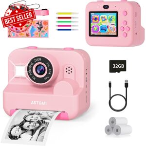 Does Not Apply Kids Instant Print Selfie Camera - Kids Camera - Pink Does Not Apply Kids Instant Print Selfie Camera - Kids Camera - Pink