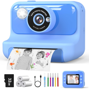 Does Not Apply Kids Camera Instant Print, 2.4'' Instant Camera For Kids, 1080p Children Cameras Does Not Apply Kids Camera Instant Print, 2.4'' Instant Camera For Kids, 1080p Children Cameras