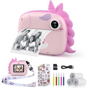 Himont Kids Camera Instant Print, Digital Camera For Kids With No Ink Print & Tf Himont Kids Camera Instant Print, Digital Camera For Kids With No Ink Print & Tf