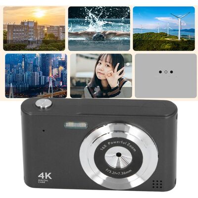 Black 4k Hd Digital Camera 16x Zoom 48mp Portable Ccd Camera With Led Flash Tu Black 4k Hd Digital Camera 16x Zoom 48mp Portable Ccd Camera With Led Flash Tu