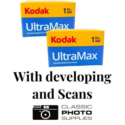 Kodak Ultramax 400 - Color Negative Film - 35mm 24 Exposures Kodak Ultramax 400 - Color Negative Film - 35mm 24 Exposures