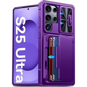For Samsung Galaxy S25 Ultra Case Wallet, With Rfid Card Holder, Slide Camera Co For Samsung Galaxy S25 Ultra Case Wallet, With Rfid Card Holder, Slide Camera Co