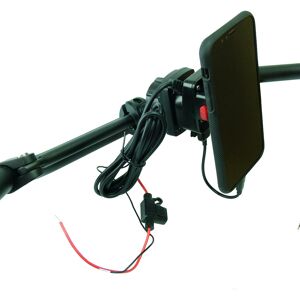 Buybits Hardwire Powered Bike Crossbar Mount & Tigra Mountcase 2 Holder For Iphone Xr Buybits Hardwire Powered Bike Crossbar Mount & Tigra Mountcase 2 Holder For Iphone Xr