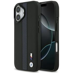 Cg Mobile Case Bmw Magsafe Iphone 17 Faux Leather Black Blue Logo Metal Cg Mobile Case Bmw Magsafe Iphone 17 Faux Leather Black Blue Logo Metal