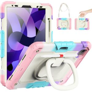 Seymcy Kids Case For Ipad Air 5th/4th Generation 10.9 Inch 2022/2020, Full-Body Seymcy Kids Case For Ipad Air 5th/4th Generation 10.9 Inch 2022/2020, Full-Body