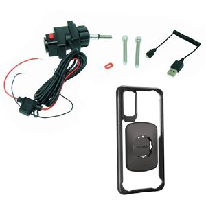 Buybits Powered M8 Motorcycle Bike Mount & Mount Case For Samsung Galaxy S20 Plus Buybits Powered M8 Motorcycle Bike Mount & Mount Case For Samsung Galaxy S20 Plus