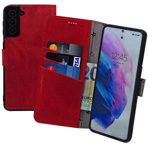 Suncase Case For Samsung Galaxy S25 5g Book Case Leather Protection Cover In Antique Red Suncase Case For Samsung Galaxy S25 5g Book Case Leather Protection Cover In Antique Red