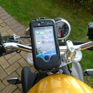 Buybits Waterproof Motorcycle M8 Handlebar Clamp Mount Kit With Tough Case For Iphone 4s Buybits Waterproof Motorcycle M8 Handlebar Clamp Mount Kit With Tough Case For Iphone 4s