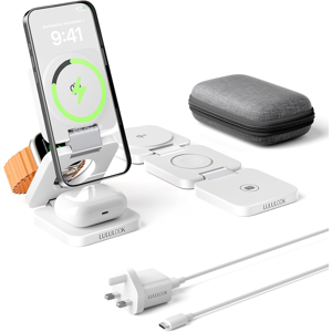 Does Not Apply 3 In 1 Foldable Charger Qi2 Certified Charging Station, 15w Wireless Travel Chag Does Not Apply 3 In 1 Foldable Charger Qi2 Certified Charging Station, 15w Wireless Travel Chag