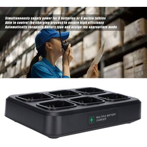 Two Way Radio Six Way Multi Charging Station Rapid Battery Charger Base For Baj Two Way Radio Six Way Multi Charging Station Rapid Battery Charger Base For Baj