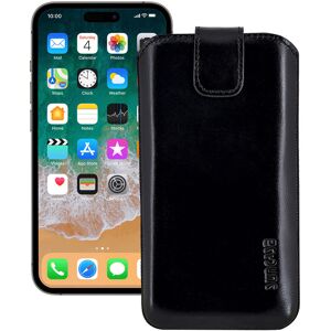 Suncase® Case For Iphone 16e Bag Genuine Leather Protection Manicure Set Black + Silicone Suncase® Case For Iphone 16e Bag Genuine Leather Protection Manicure Set Black + Silicone