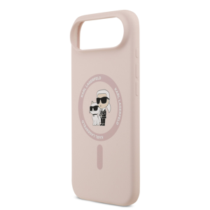 Karl Lagerfeld Liquid Silicone Case With Magsafe For Iphone 17 Air 6.5\" Pink Karl Lagerfeld Liquid Silicone Case With Magsafe For Iphone 17 Air 6.5\" Pink