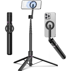 Does Not Apply 68\" Magnetic Selfie Stick Tripod,Strong Magnetic Aluminum Phone Stand&360° Rotat Does Not Apply 68\" Magnetic Selfie Stick Tripod,Strong Magnetic Aluminum Phone Stand&360° Rotat