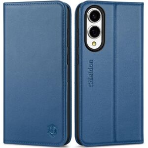 Shieldon Case For Galaxy S25 Edge 2025, Genuine Leather Wallet Flip Case [Card Shieldon Case For Galaxy S25 Edge 2025, Genuine Leather Wallet Flip Case [Card