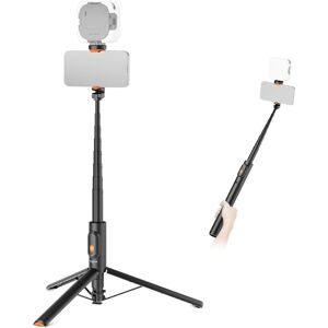 Neewer 57.9\" Selfie Stick Tripod Compatible With Iphone Samsung Android, Metal Neewer 57.9\" Selfie Stick Tripod Compatible With Iphone Samsung Android, Metal