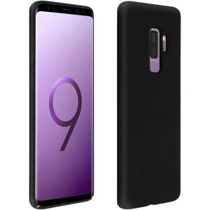 Avizar Galaxy S9 Plus Silicone Semi-rigid Case - Black - Phone Case Avizar Galaxy S9 Plus Silicone Semi-rigid Case - Black - Phone Case