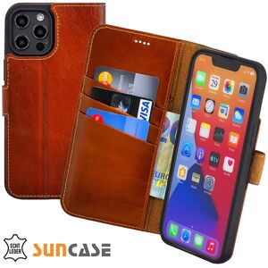 Suncase® Case For Iphone 14 Bag Book Style Leather Protection Cover Case In Burned Cognac Suncase® Case For Iphone 14 Bag Book Style Leather Protection Cover Case In Burned Cognac