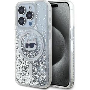 Karl Lagerfeld KLHMP15XLGCHSGH - iPhone 15 Pro Max Transparent Glitter Case Karl Lagerfeld KLHMP15XLGCHSGH - iPhone 15 Pro Max Transparent Glitter Case