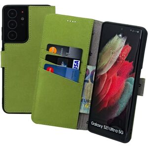 Suncase® Case For Samsung Galaxy S21 Ultra 5g Book Case Protection Cover In Kiwi Green Suncase® Case For Samsung Galaxy S21 Ultra 5g Book Case Protection Cover In Kiwi Green
