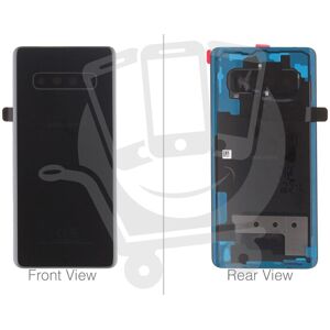 Official Samsung Galaxy S10+ G975 Ceramic Black Battery Cover - Gh82-18867a Official Samsung Galaxy S10+ G975 Ceramic Black Battery Cover - Gh82-18867a