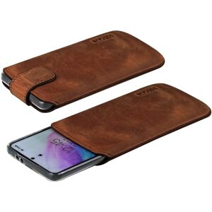 Suncase® Suncase Leather Case Antique Coffee Silicone Case For Samsung Galaxy S22 Suncase® Suncase Leather Case Antique Coffee Silicone Case For Samsung Galaxy S22
