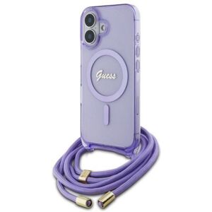 Guess Guhmp1 Purple Crossbody MagSafe Phone Case Guess Guhmp1 Purple Crossbody MagSafe Phone Case