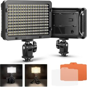 Neewer 176 Led 5600k Ultra Bright Dimmable On Camera Video Light With 1/4-Inch Neewer 176 Led 5600k Ultra Bright Dimmable On Camera Video Light With 1/4-Inch