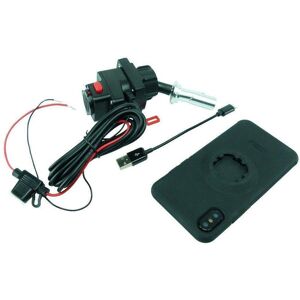 Buybits Hardwire Powered 20.5-24.5mm Stem Mount & Tigra Mountcase For Iphone 12 Pro Max Buybits Hardwire Powered 20.5-24.5mm Stem Mount & Tigra Mountcase For Iphone 12 Pro Max