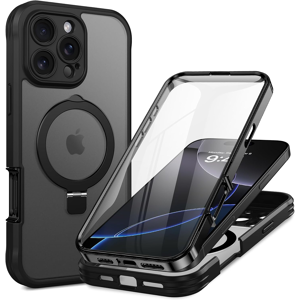 Does Not Apply Magnetic For Iphone 16 Pro Max Stand Case With Ring Holder,Built-In Screen Prote Does Not Apply Magnetic For Iphone 16 Pro Max Stand Case With Ring Holder,Built-In Screen Prote