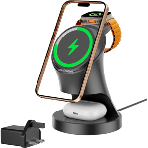 Does Not Apply 3 In 1 Wireless Charging Station For Apple Devices,Magsafe Charger Stand For Iph Does Not Apply 3 In 1 Wireless Charging Station For Apple Devices,Magsafe Charger Stand For Iph
