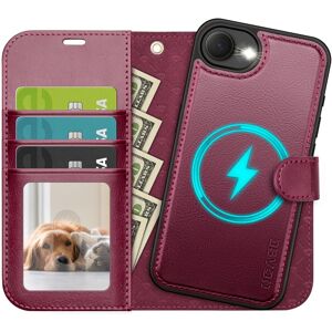 Ocase For Iphone 16e Case, Detachable 2 In 1 Pu Leather Wallet Case With Rfid B Ocase For Iphone 16e Case, Detachable 2 In 1 Pu Leather Wallet Case With Rfid B