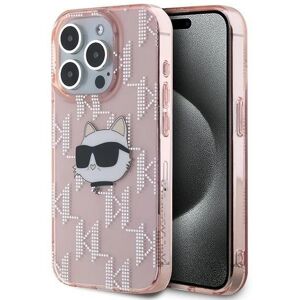 Karl Lagerfeld iPhone 15 Pro Max Pink Hardcase - Smartphone Case Karl Lagerfeld iPhone 15 Pro Max Pink Hardcase - Smartphone Case