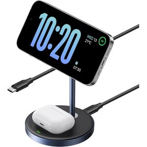 Ugreen Magflow Wireless Charger Compatible With Magsafe Charger Stand, Qi 15w 2- Ugreen Magflow Wireless Charger Compatible With Magsafe Charger Stand, Qi 15w 2-