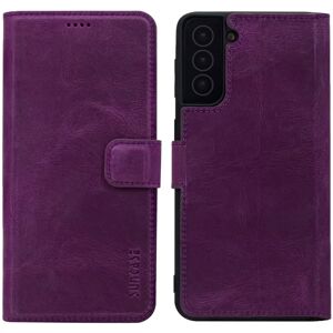 Suncase® Cover Flip Case Book Leather Bag Antique Purple For Samsung Galaxy S24+ Suncase® Cover Flip Case Book Leather Bag Antique Purple For Samsung Galaxy S24+
