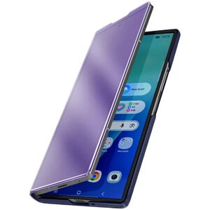 Avizar Protective Case For Galaxy Z Fold 7 Clear View With Video Stand, Purple Avizar Protective Case For Galaxy Z Fold 7 Clear View With Video Stand, Purple