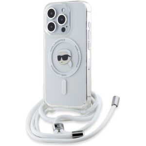 Karl Lagerfeld Crossbody Karl Head Case With Magsafe Iphone 16 Promax 6.9" Clear Karl Lagerfeld Crossbody Karl Head Case With Magsafe Iphone 16 Promax 6.9" Clear