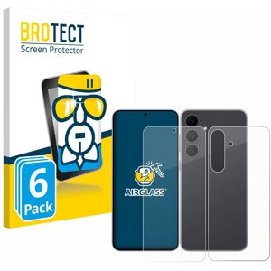 Brotect 6 Pack Glass Screen Protector For Samsung Galaxy S25 Fe (Front+back) Protective Brotect 6 Pack Glass Screen Protector For Samsung Galaxy S25 Fe (Front+back) Protective