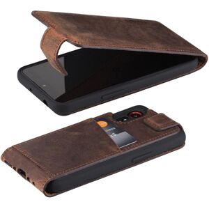 Suncase® Cover Flip Case Leather Coffee For Samsung Galaxy Xcover 5 Suncase® Cover Flip Case Leather Coffee For Samsung Galaxy Xcover 5