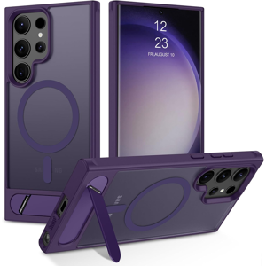 Does Not Apply For Samsung S23 Ultra Case, Compatible With Mag Safe Invisible Titanium Stand Ma Does Not Apply For Samsung S23 Ultra Case, Compatible With Mag Safe Invisible Titanium Stand Ma