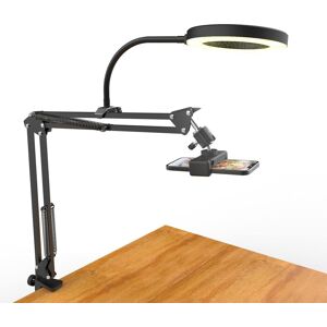 Pozliv Overhead Phone Mount With Ring Light, Flexible Articulating Phone Arm Stand Com Pozliv Overhead Phone Mount With Ring Light, Flexible Articulating Phone Arm Stand Com