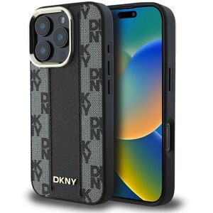 DKNY iPhone 16 Pro Max Case - Checkered Pattern, Black DKNY iPhone 16 Pro Max Case - Checkered Pattern, Black