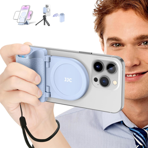 Jinjiacheng Photography Equipment Co.,Ltd. Blue Magnetic Smartphone Grip, Magnetic Camera Handle Bluetooth Bracket Cell Pho Jinjiacheng Photography Equipment Co.,Ltd. Blue Magnetic Smartphone Grip, Magnetic Camera Handle Bluetooth Bracket Cell Pho