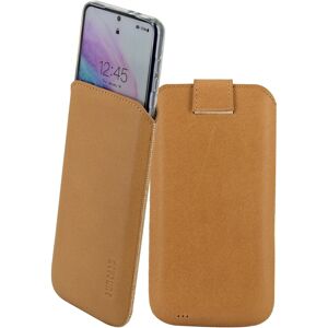 Suncase® Case For Samsung Galaxy S21 Fe 5g Bag Leather Antique Camel + Silicone Case Suncase® Case For Samsung Galaxy S21 Fe 5g Bag Leather Antique Camel + Silicone Case