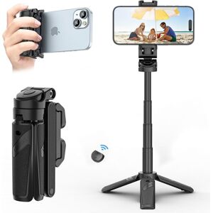 Ulanzi Jj02 Selfie Stick Tripod Stand, 3-In-1 Bluetooth Tripod Stand Phone Grip Ulanzi Jj02 Selfie Stick Tripod Stand, 3-In-1 Bluetooth Tripod Stand Phone Grip