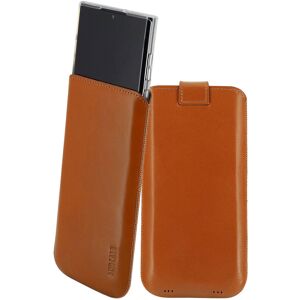 Suncase® Case For Samsung Galaxy S25 Ultra Bag Genuine Leather Case Cognac+silicone Case Suncase® Case For Samsung Galaxy S25 Ultra Bag Genuine Leather Case Cognac+silicone Case