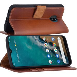 Suncase® Suncase Flip Case Book Cover Leather Case Burned Cognac For Nokia G50 5g Suncase® Suncase Flip Case Book Cover Leather Case Burned Cognac For Nokia G50 5g
